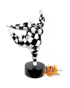 Julia unica dikke dames kunstbeeldje 28cm