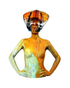 Keramiek beeld groot Hans Janssen Art Unica