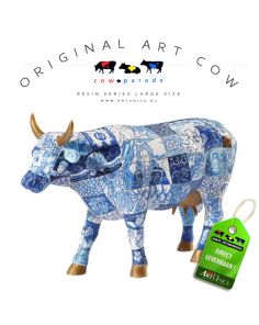 Koebeeld beschilderd Art Unica