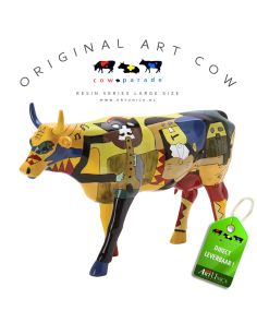 Koebeeldje groot Picowso's Moosicians Art Unica
