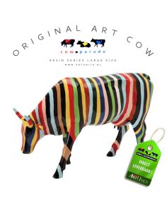 Koebeeldje Striped Art Unica