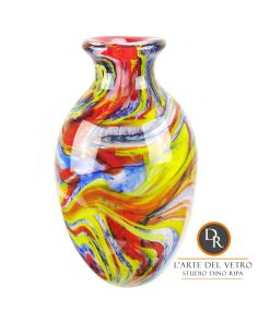 Modena Italiaanse glaskunst Vaas Dino Ripa Art Unica
