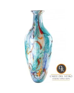 Piovega unica Italiaanse glaskunst vaas Dino Ripa