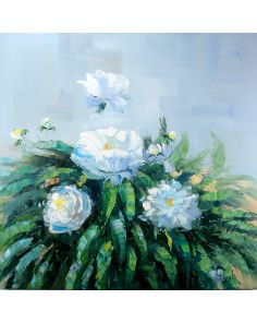 Schilderij Pioenrozen John Frel Galerie Art Unica Amersfoort