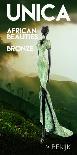 Afrikaanse kunst bronzen beelden
