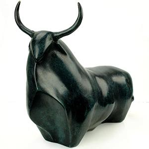 Bronzen beelden dieren Art Unica