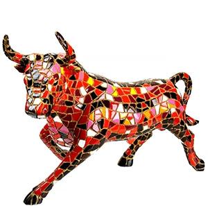 Gaudi mozaiek beeldjes Art Unica