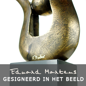 Eduard Martens bronzen beelden gesigneerd in het beeld