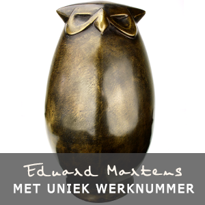 Eduard Martens bronzen beelden met uniek werknummer